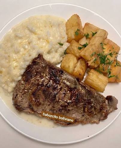 Tradicional Arroz con Queso Camba Meloso